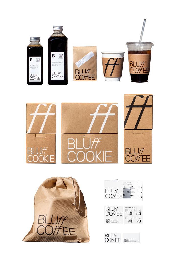 Modern Minimalist Cafe Design with Uniform Eco-Friendly Packaging Highlights Brand Identity