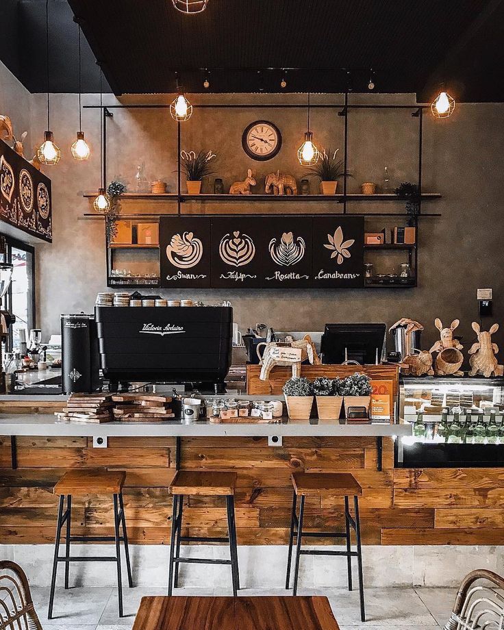 Modern Cozy Cafe Design: Industrial Charm Meets Inviting Atmosphere