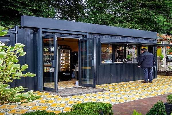 Modern Container Cafe Design: A Stylish Blend of Functionality and Aesthetic Appeal