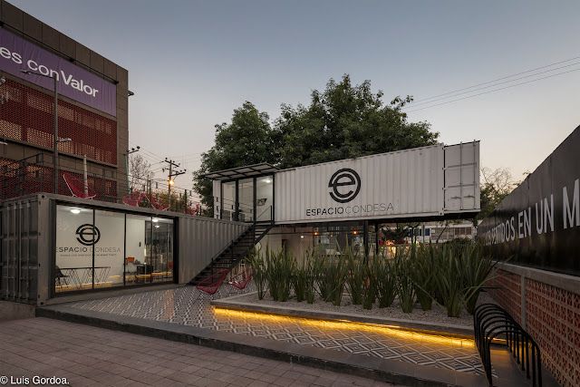 Innovative Shipping Container Cafe Design Blends Modern Aesthetics with Sustainability