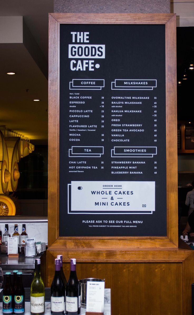 Modern Cafe Design Balances Functionality and Aesthetics with Clear Menu and Inviting Atmosphere