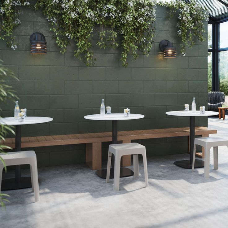 Cafe Design Harmonizes Nature and Modernity for a Cozy Yet Stylish Atmosphere