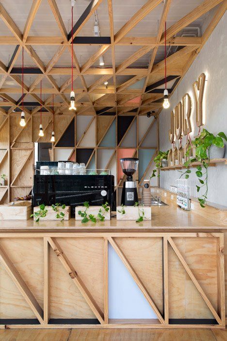 Modern Cafe Design Merges Warm Aesthetics with Minimalist Functionality