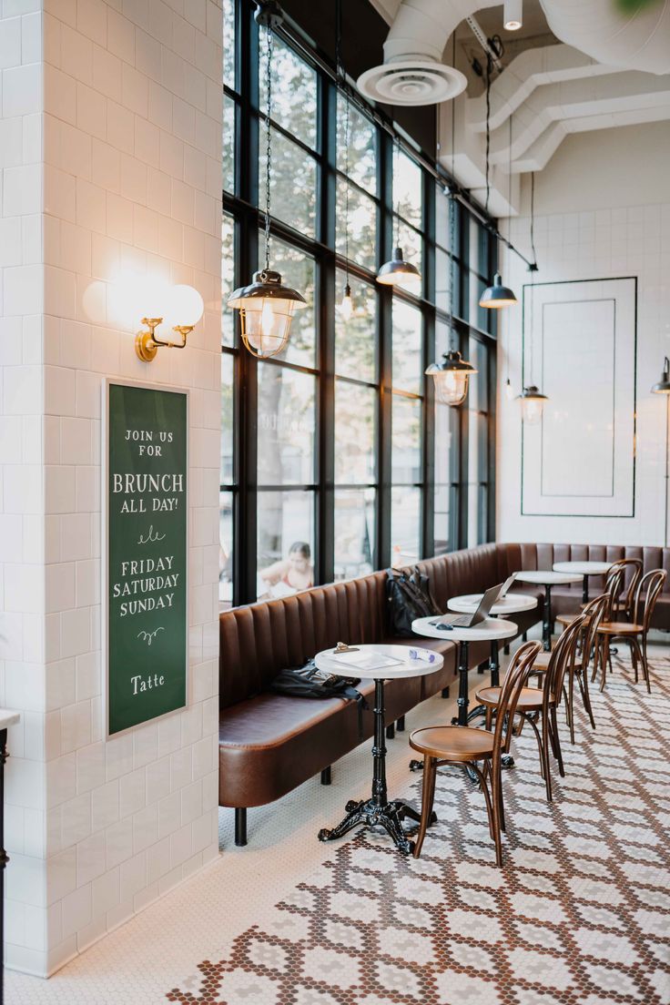 Bright and Inviting Cafe Blends Modern and Vintage Elements for a Cozy Atmosphere