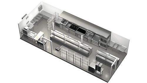 Efficient and Functional Cafe Kitchen Design: Maximizing Workflow and Aesthetics