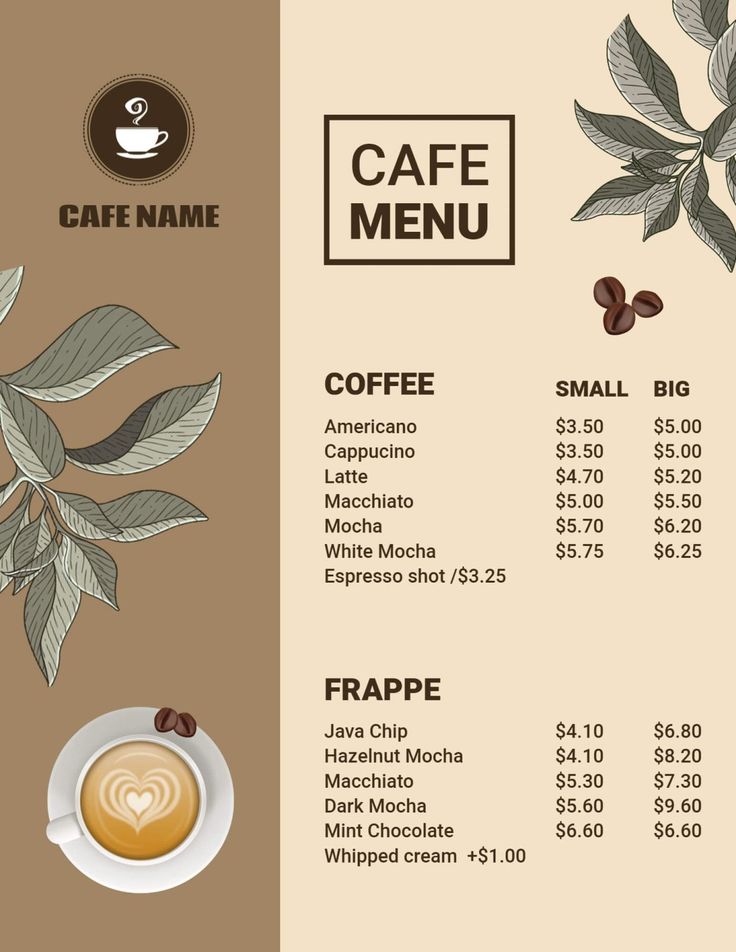 Welcoming Cafe Design with Cozy Aesthetics and Modern Typography