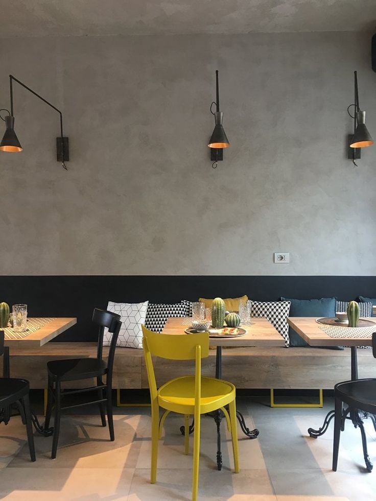 Modern Minimalistic Cafe Design: A Cozy Blend of Natural Materials and Subdued Colors