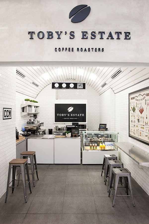 Modern Minimalist Cafe Design: Bright Atmosphere with Functional Layout and Contemporary Aesthetics