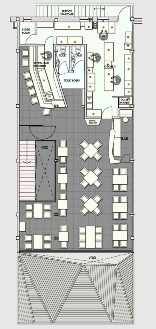 Optimally Designed Cafe Layout Enhances Space, Efficiency, and Guest Experience