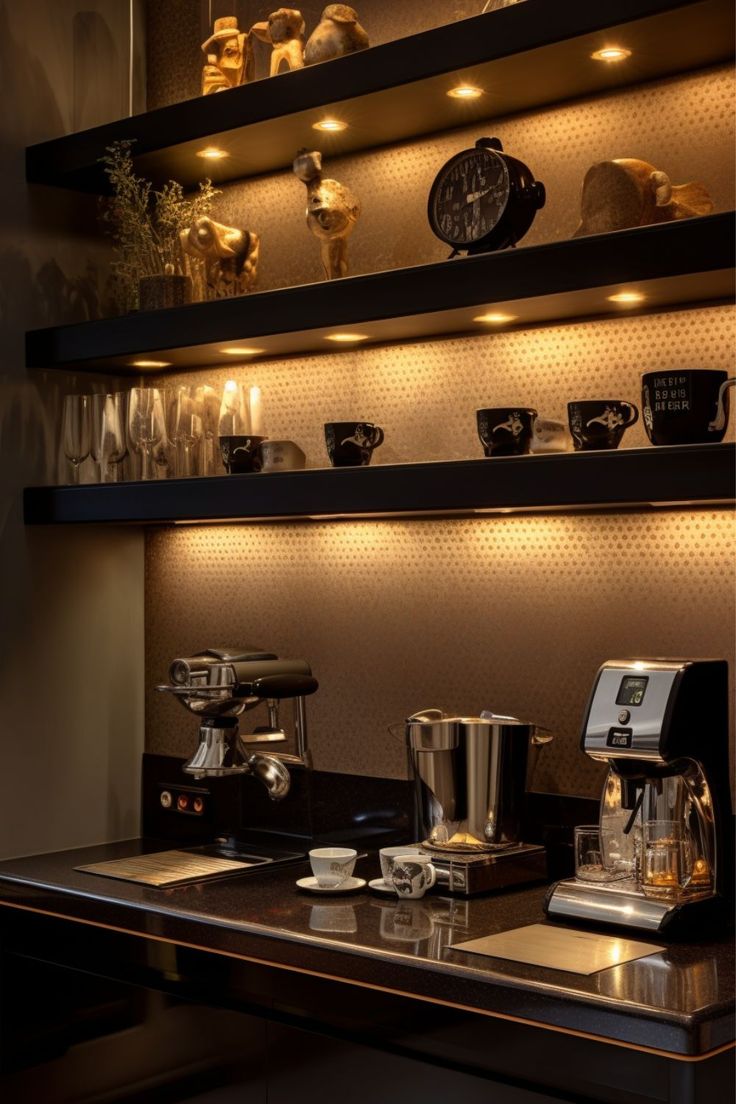 Sleek Modern Cafe Design: A Perfect Blend of Style and Functionality for Coffee Enthusiasts