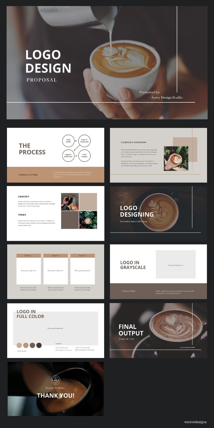 Modern Minimalist Cafe Logo Design Proposal: Earthy Tones, Elegant Typography, and Versatile Branding Elements