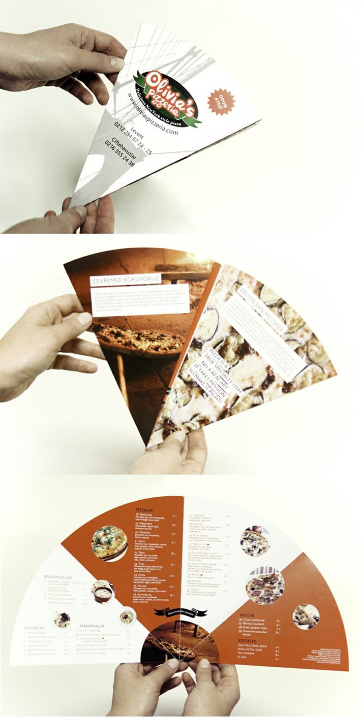 Engaging Fan-Shaped Menu Design Enhances Cafe Aesthetics and Customer Interaction