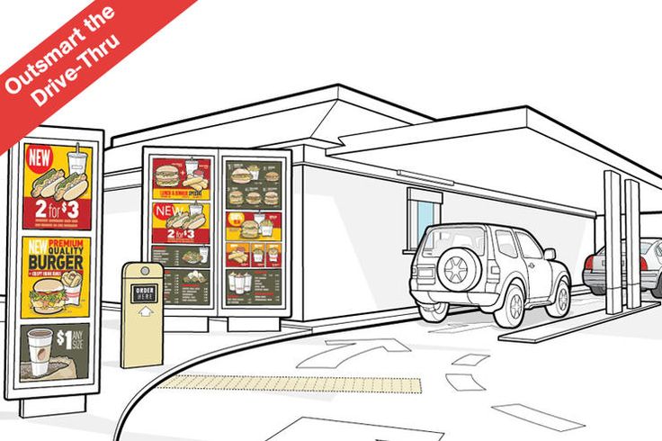 Efficient Drive-Thru Cafe Design for Quick and Convenient Customer Experience