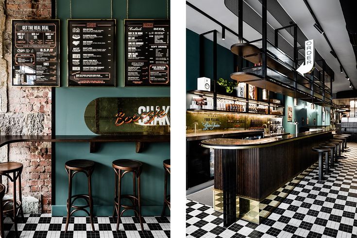 Modern Industrial Cafe Design: A Harmonious Blend of Warmth, Sophistication, and Vintage Charm