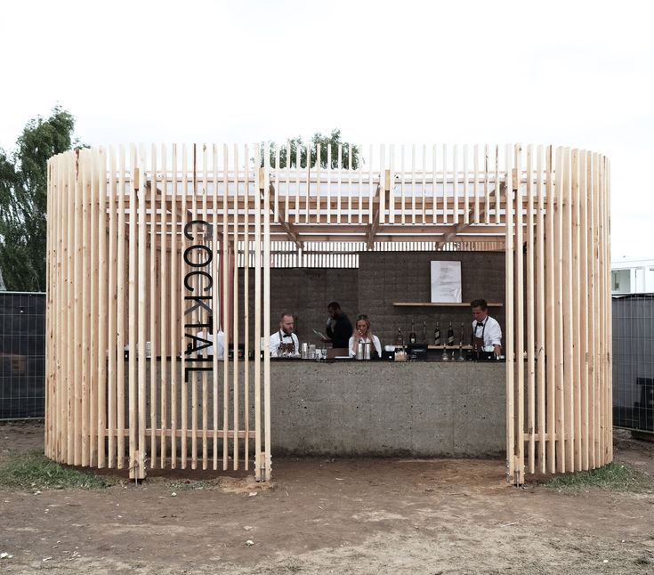 Contemporary Cafe Design Fuses Light Wood and Concrete for an Inviting Social Space