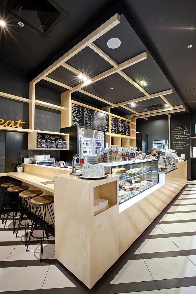 Modern Cafe Design: Inviting Atmosphere with Sleek Decor and Functional Layout