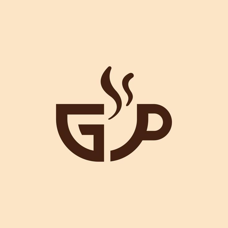 Minimalist Coffee Shop Logo: Inviting Design with Warm Colors and Modern Elegance