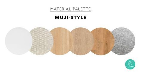 Muji-Inspired Material Palette: Minimalist Design for a Contemporary Cafe