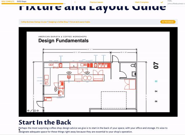 Efficient Cafe Design Enhances Functionality and Customer Experience