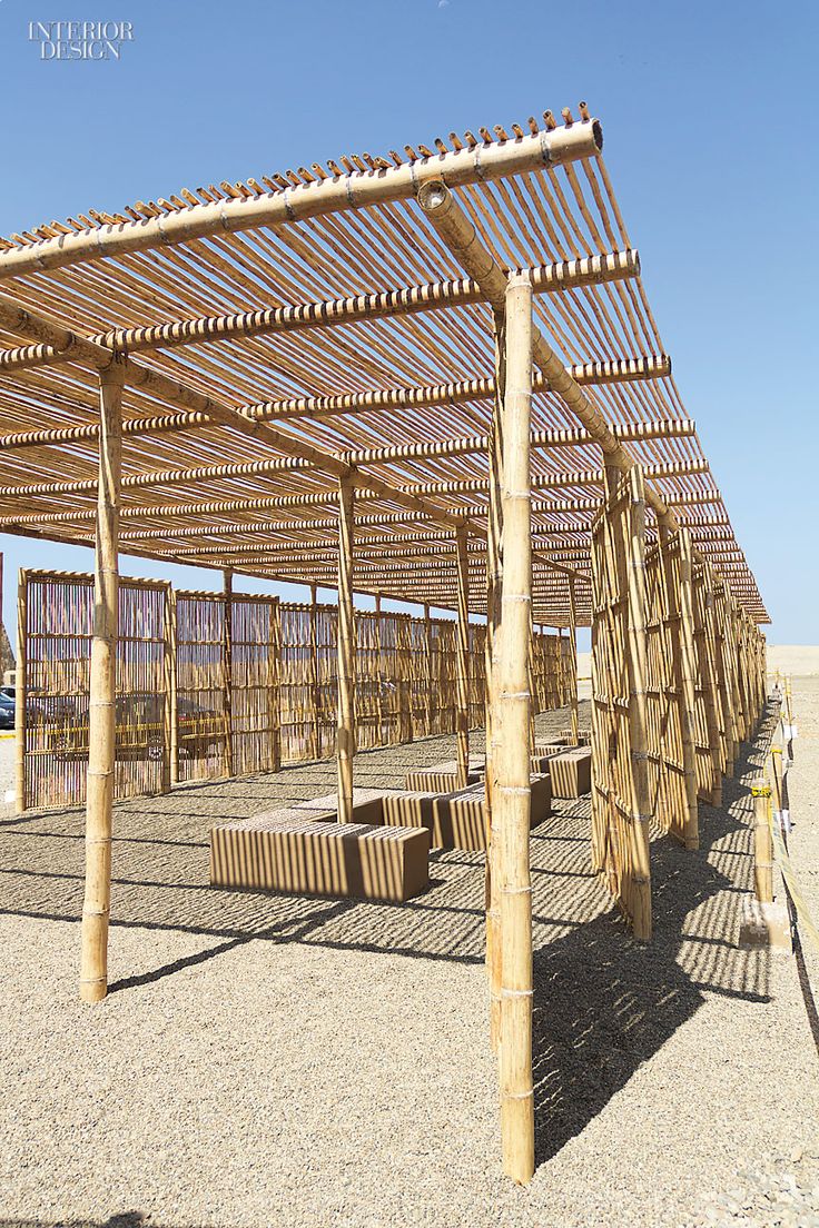 Sustainable Bamboo Cafe Design Harmonizes with Nature and Invites Serenity