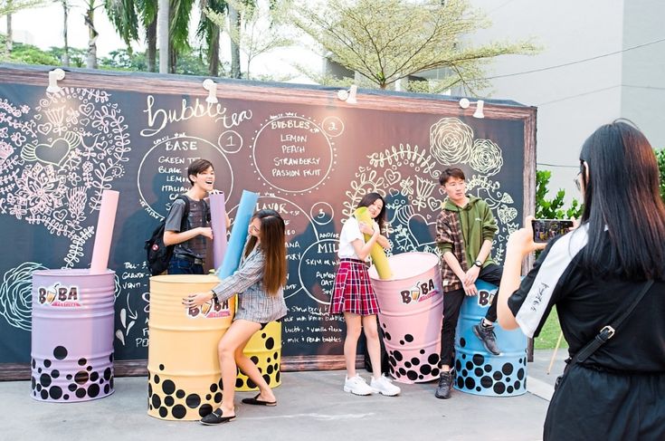 Vibrant Bubble Tea Cafe Design: A Playful and Inviting Atmosphere for Memorable Moments