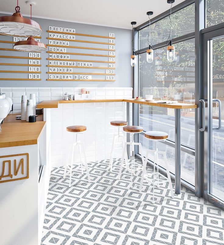 Modern Cafe Design: A Bright, Inviting Space with Minimalist Aesthetics and Cozy Ambiance