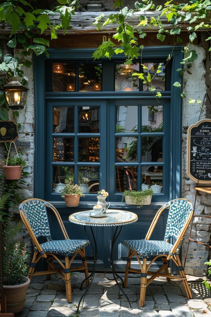 Charming Cafe Design Merges Rustic Aesthetics with Inviting Ambiance