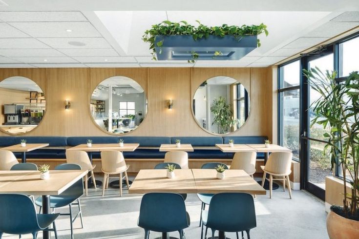 Bright and Airy Cafe Design Blends Contemporary Aesthetics with a Welcoming Atmosphere