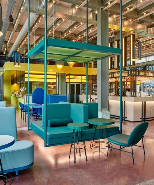 Vibrant Cafe Design: A Playful Blend of Comfort, Style, and Energy