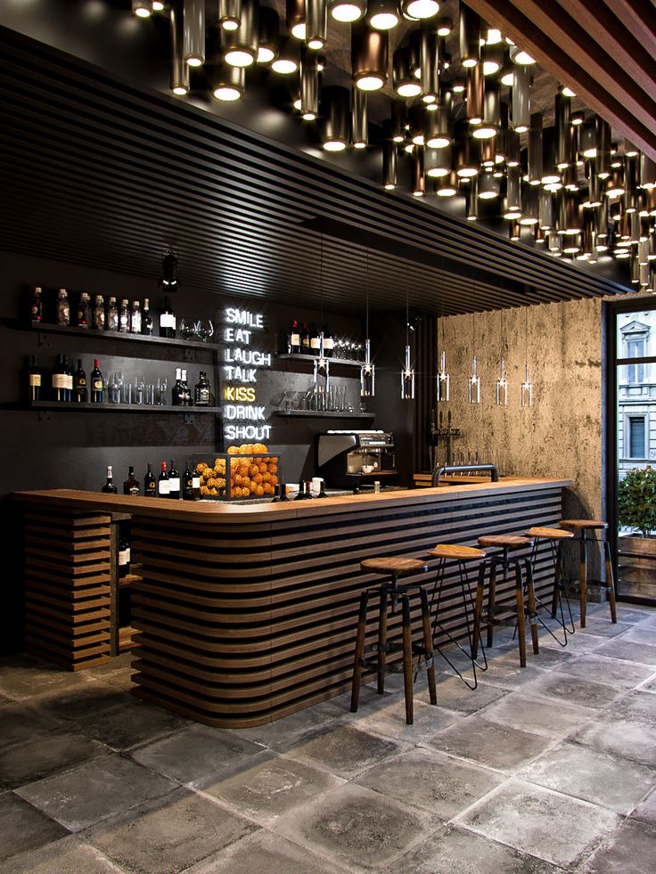 Contemporary Cafe Design Blends Industrial and Natural Elements for a Stylish Atmosphere