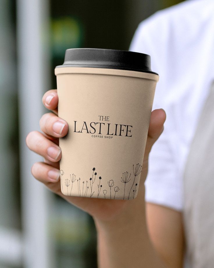 Minimalist Coffee Shop Cup Design Enhances Cozy Atmosphere and Modern Aesthetic