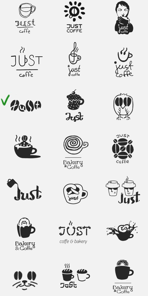 Exploring Unique Cafe Logos: A Blend of Playful Design and Coffee Culture