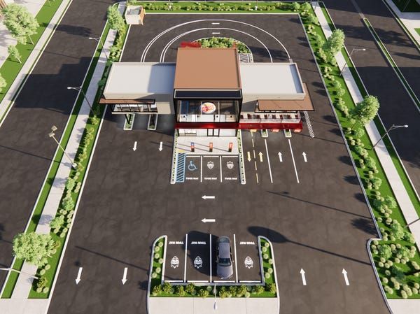 Drive Through Cafe Design