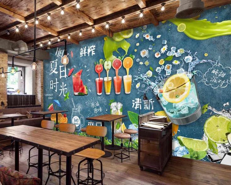 Vibrant Cafe Design Merges Rustic Charm with Modern Energy