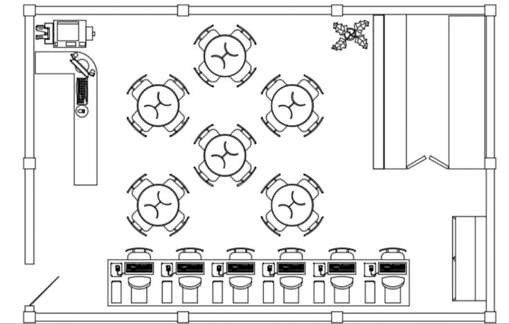 Inviting Cafe Design Balancing Social Interaction and Intimate Dining Experiences