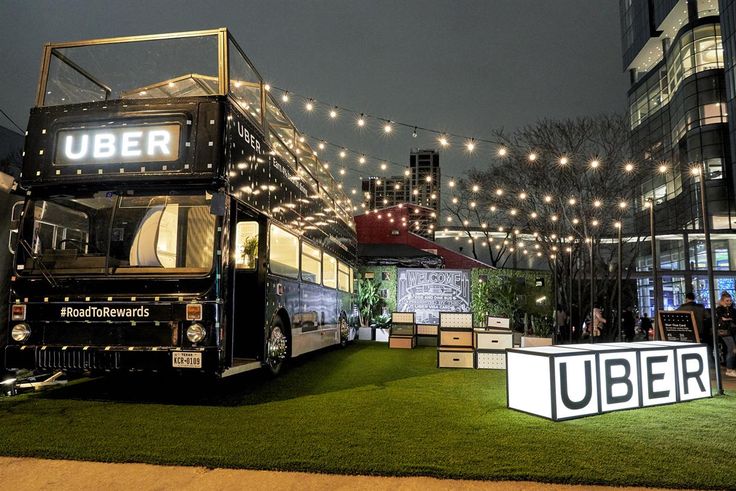 Charming Outdoor Cafe: A Double-Decker Bus Transformed into a Social Dining Hub