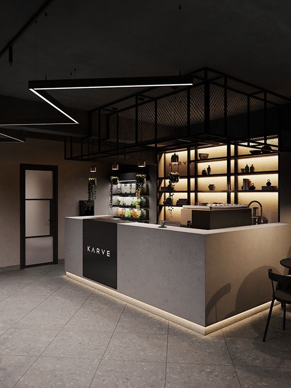 Modern Minimalist Cafe Design: A Harmonious Blend of Style and Functionality for Relaxation