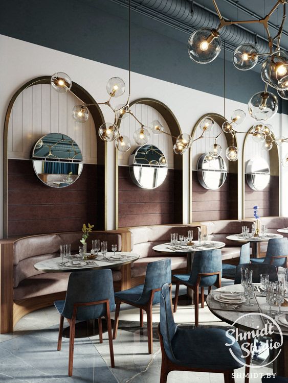 Chic Cafe Design Blends Modern Elegance with Classic Comfort for a Refined Dining Experience