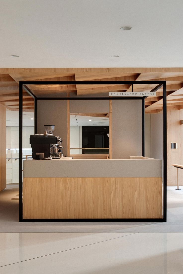 Modern Minimalist Cafe Design: A Harmonious Blend of Warmth and Functionality