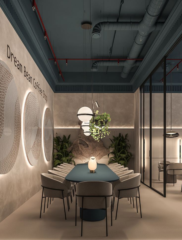 Modern Cafe Design: A Stylish Blend of Comfort, Ambiance, and Nature