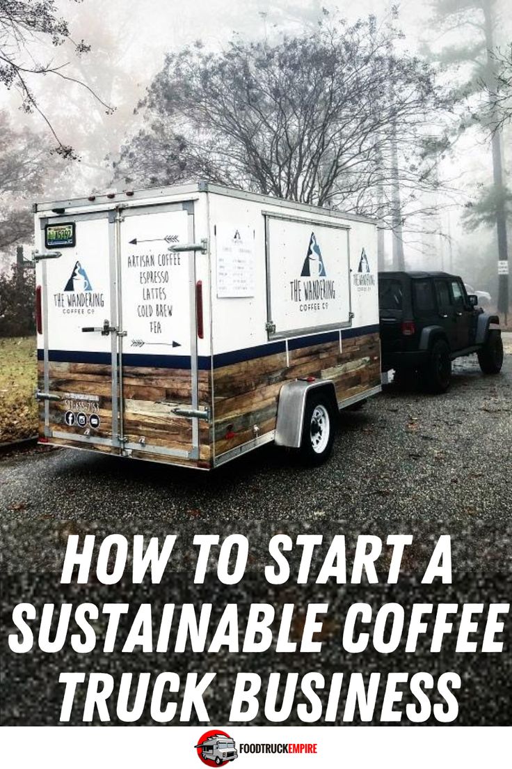 Rustic Coffee Truck: A Cozy, Sustainable Experience in Nature